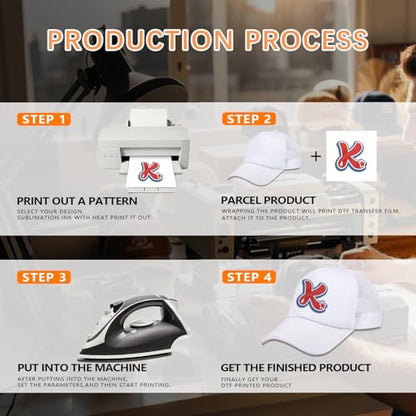 OKBA 5 Pack Sublimation Blank Baseball Cap Adjustable Hat Polyester Mesh Trucker Hats for Men and Women - color: 5pcs*white Ha