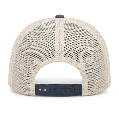 AMERICAN NEEDLE Coors Banquet Beer Patch Unisex Adjustable Snapback Baseball Hat - color: Stone/Navy (Coors Banquet)