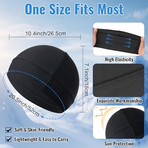 Qearl Cooling Skull Caps Helmet Liner Cycling Caps for Men Women - color: Multicolor