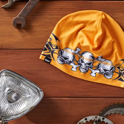 Zanheadgear® Helmet Liner Beanie SportFlex® Series - color: Reflective High-vis Lime
