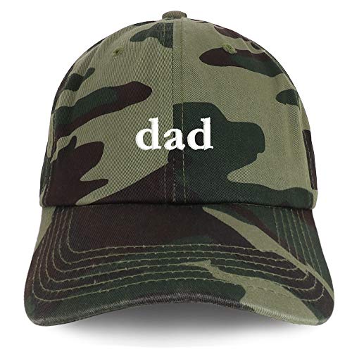 Trendy Apparel Shop Mom and Dad Soft Cotton Couple 2 Pc Cap Set - color: Black Camo