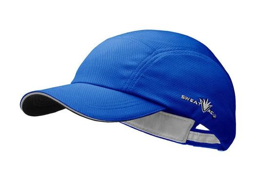 Unisex Adjustable Running/Cyclng/Active Performance Race Hat - color: Reflex Blue