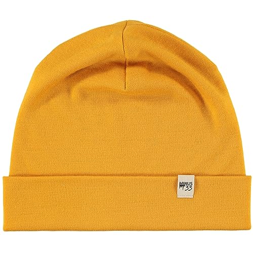 100% Merino Wool Cuff Beanie - Warm Winter Hat - Novelty Beanie - Toque - color: Gold