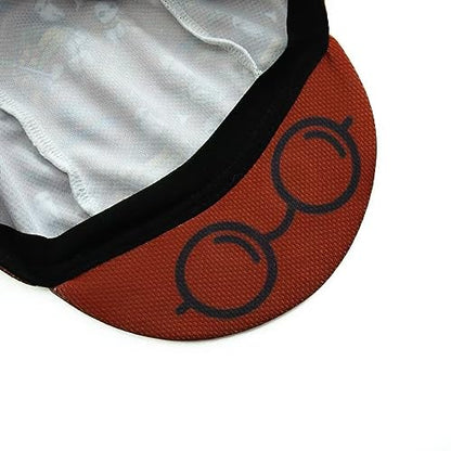 Funny Cycling Cap - Men and Women Cycling Hat-Under Helmet Bike Cap One Size - color: Aa12