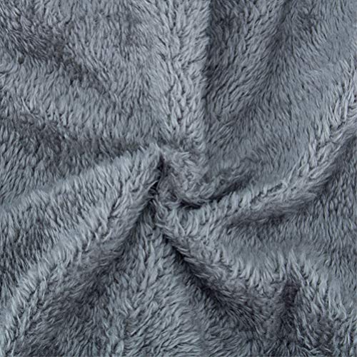 Fleece Lined Knit Hat Slouchy Beanies for Women Men - color: Khaki