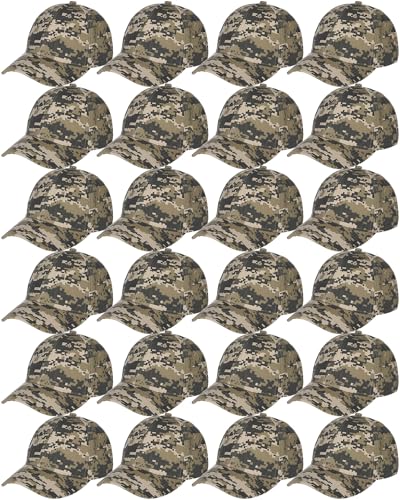Handepo 24 Baseball Caps Adjustable - color: Camouflage Color