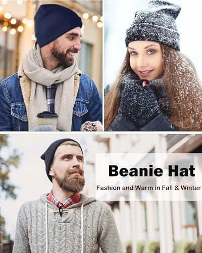 Womens Satin Lined Beanie Wool Silk Lining Slouchy Warm Skull Cap - color: 1pcs Army Green