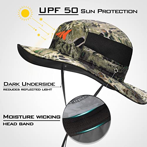 KastKing Sol Armis UPF 50 Boonie Hat for Sun Protection,Men Women - color: Multi-purpose
