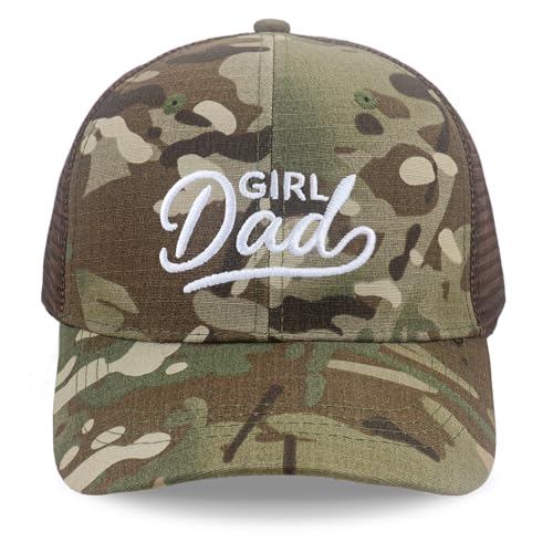 Men's Embroidered Adjustable Baseball Cap, Girl Dad Hat for Men - color: Green01