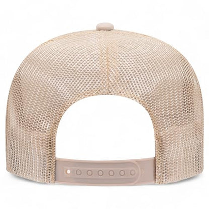 Connoisseur Trucker Hat | Funny Meme Party Trendy Cowboy Beer | Premium Snapback Hat for Men & Women - color: Tan