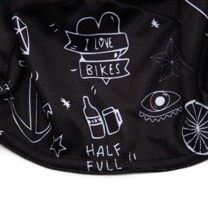 Cycling Cap for Man and Woman Cycling Hat Under Helmet-Polyester Breathable Sweat Absorbent - color: Bee-20