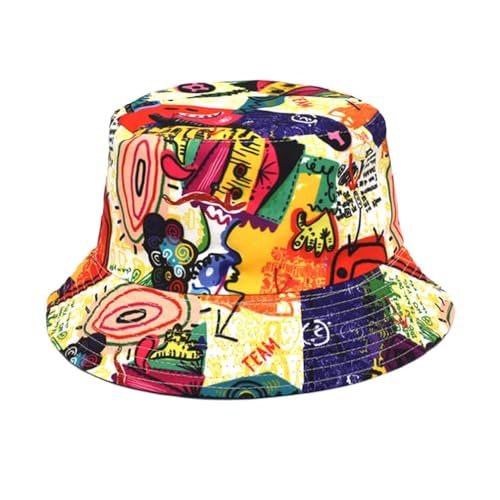One Love Music Reggae Rasta Jamaican Men's Women's Bucket Hat Packable Lightweight Outdoor Hat - color: Style-16