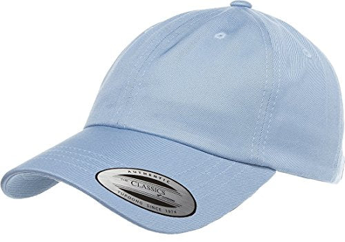 Flexfit/Yupoong 6245CM Low Profile Cotton Twill (Dad Cap) - color: Light Blue