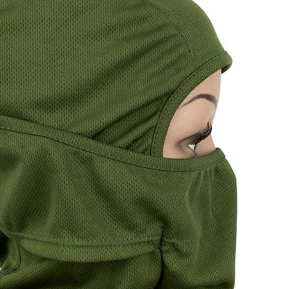 TOPTIE Mesh Balaclava with Hinge Design, Breathable Helmet Liner - color: Camouflage