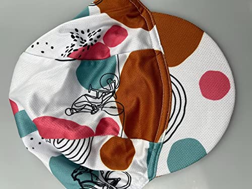 Funny Cycling Cap - Polyester Cartoon Cycling Hat-Under Helmet - Cycling Helmet Liner Breathable&Sweat Uptake - color: B18