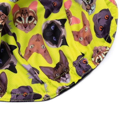 Cycling Cap for Man and Woman Cycling Hat Under Helmet-Polyester Breathable Sweat Absorbent - color: Qin16