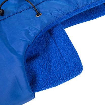 REDESS Winter Windproof Hat, Unisex Children Heavyweight Balaclava, Ski Mask with Thick Warm Fleece Face Cover - color: Pure Blue
