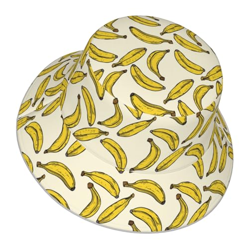 Bucket Hat Double-Side-Wear Reversible Sun Hat Beach Travel Hiking for Women Men - color: A065