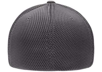 Flexfit 6533 Ultrafibre & Airmesh Lightweight Stretch-Fitted Cap - color: Dark Grey, size: Small-Medium