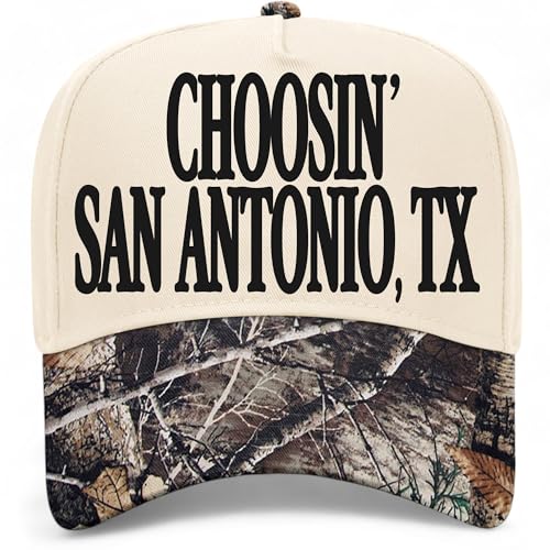 Choosin' San Antonio Texas Hat - color: Tree Camo