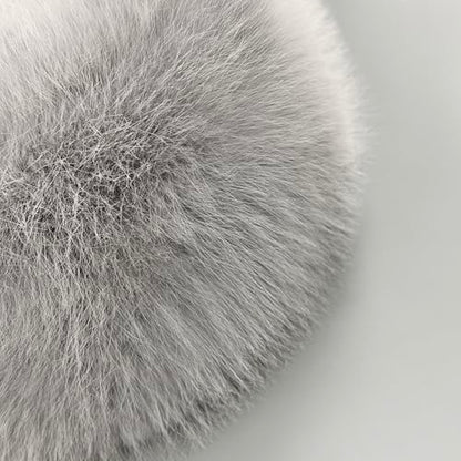 Women's Winter Faux Fur Cossack Russian Style Hat, Soft Stretch Warm Cap - color: Blue