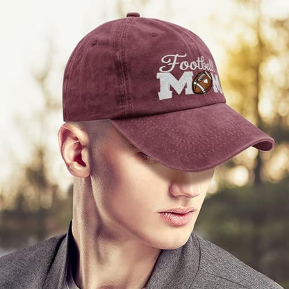 INVULNERABLE Funny Trucker Hat Embroidered Hat Baseball Cap Hats Men Funny Hats Women - color: Football