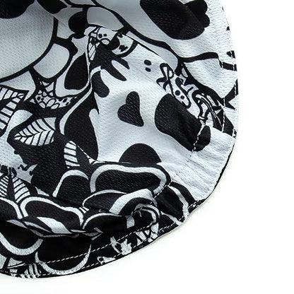 Funny Cycling Cap - Men and Women Cycling Hat-Under Helmet Bike Cap One Size - color: Aa9