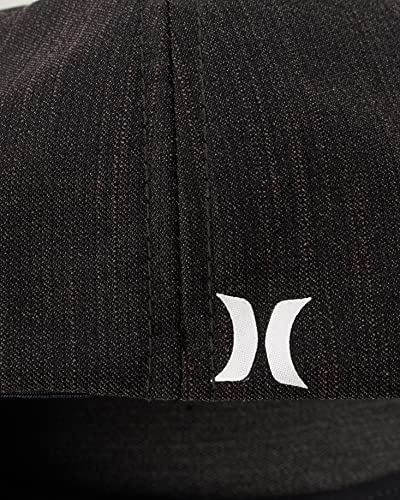Hurley Mens Breathable Stretch Quick-Dry Fitted Curved Bill Baseball Cap