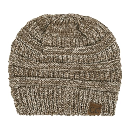 C.C Exclusives Cable Knit Beanie - Thick, Soft & Warm Chunky Beanie Hats - color: 6242 Brown