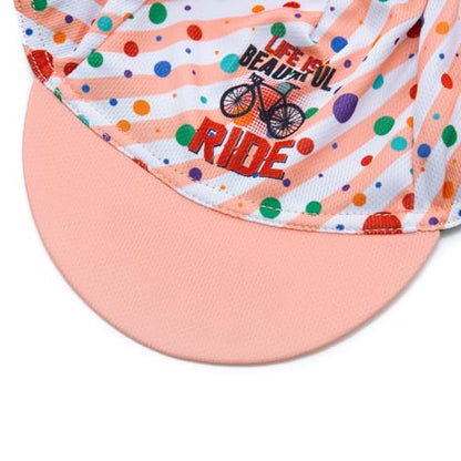 Cycling Cap for Man and Woman Cycling Hat Under Helmet-Polyester Breathable Sweat Absorbent - color: Flo-23