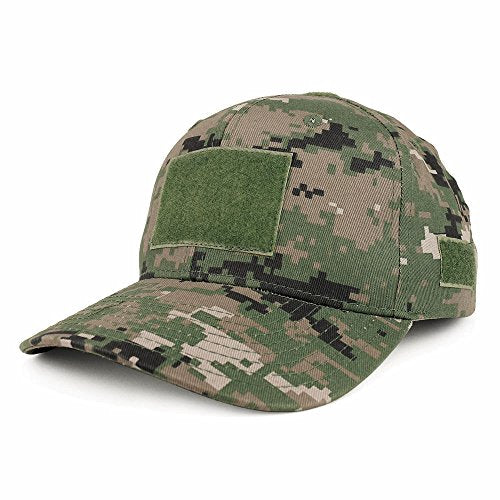 Armycrew Military Tactical Patch Structured Operator Baseball Cap - color: Multi Camo Uni