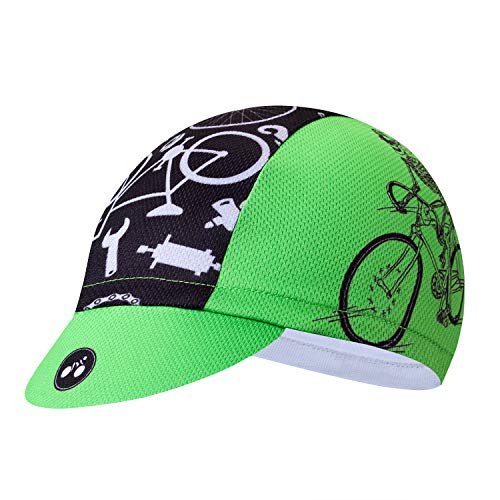 JPOJPO Cycling Cap Men Women Bike Hat Helmet Inside - color: Cd2428
