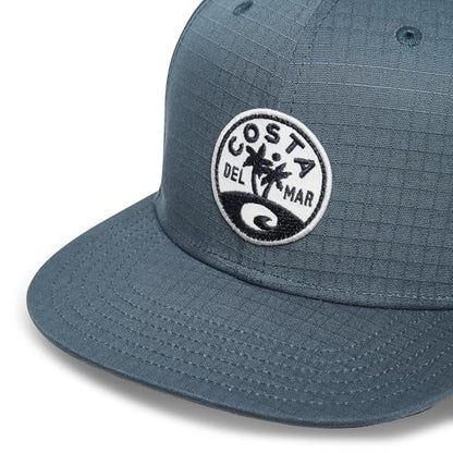 Costa Del Mar Isla Flat Brim Snapback Hat - color: Shark