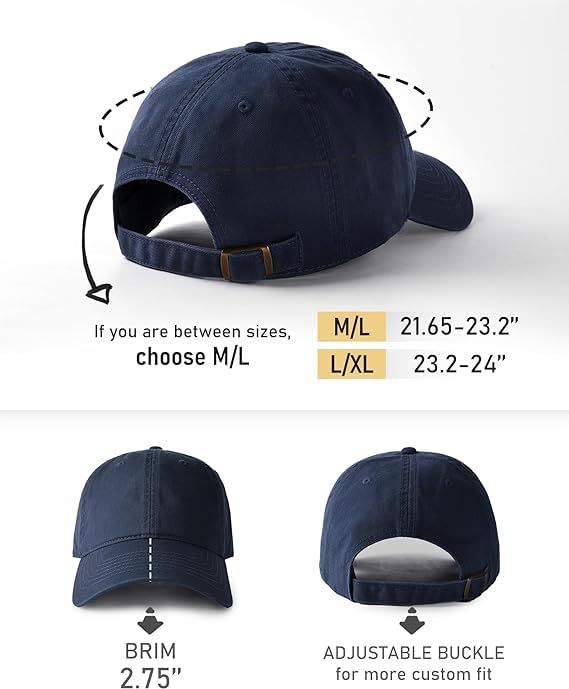 Cotton Universal Washed Baseball Cap with Soft Top and Adjustable Mom Hat - color: Wine Red