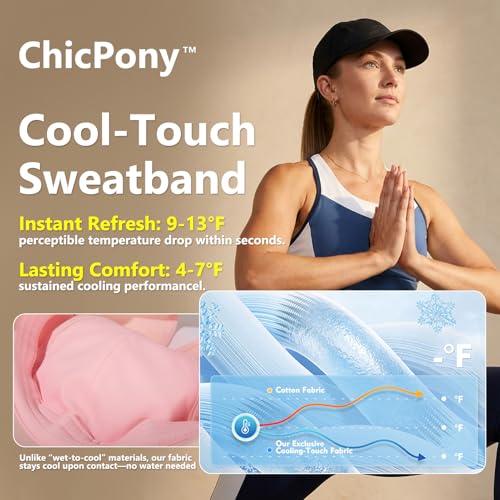 TOP-EX UPF 50+ Cooling Ponytail Baseball Cap for Women, Water-Resistant - color: Black/3.0, size: One Size