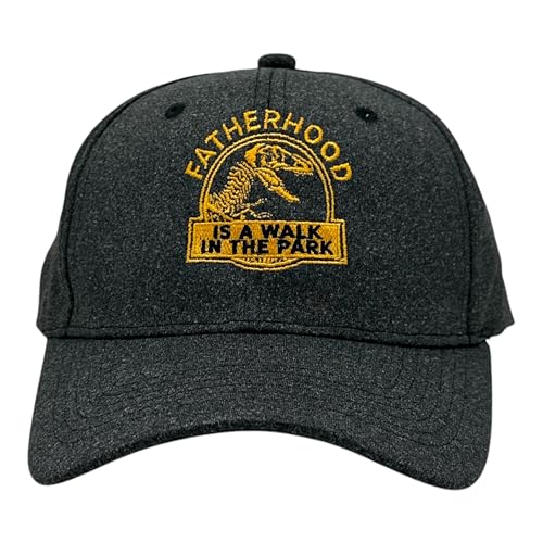 Cool Dad Hats with Funny Sayings Graphic Caps for Dads and Father's Day - color: Black - Fatherhood Park