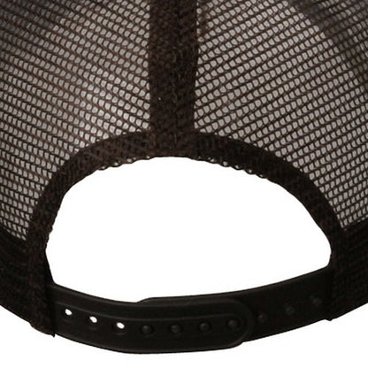 MG Straw Trucker Cap-Brown Brown OSFM