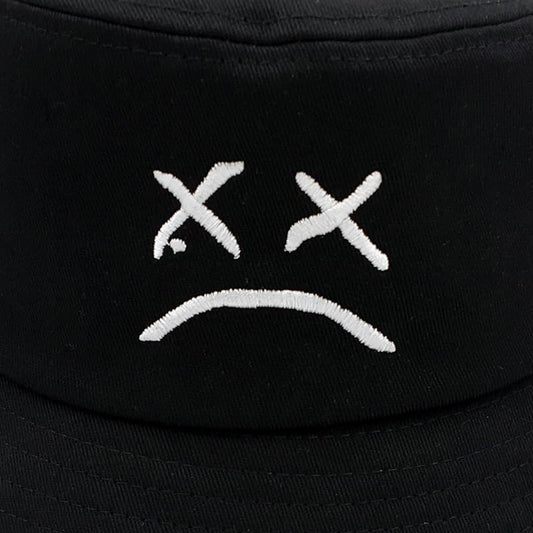 Bucket Hat Unisex Simple Caps Hip Hop Gorros Men Women Cap Beach Fishing Sunhat - color: Black1
