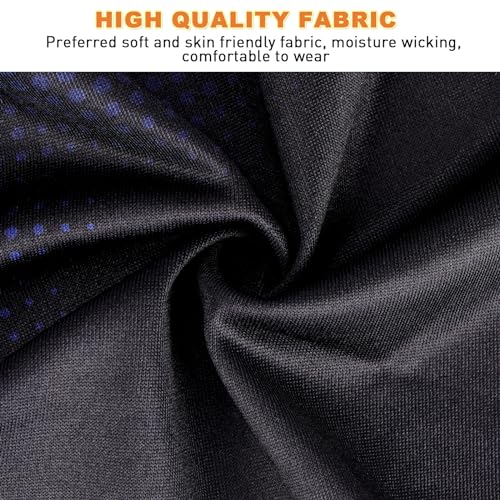 YANIKY Bandanas Skull Caps for Men, Women Skull Cap Helmet Liner Dew Rags - color: Deep Blue