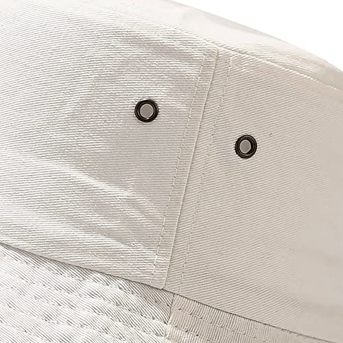 Unisex Bucket Hat Summer UPF 50+ Sun Protection Outdoor Beach Fishing Travel Hiking Hat - color: White