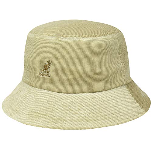 Kangol Men's Cord Bucket Hat - color: Beige, size: Medium