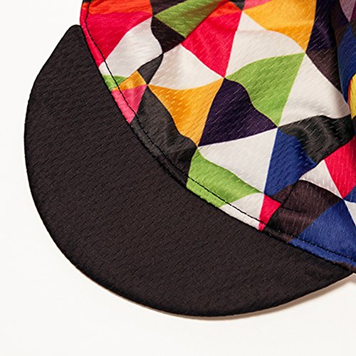 Weimostar Polyester Men Cycling Bike Bicycle Cap MTB Hat Sweat Wicking - color: Multicoloured