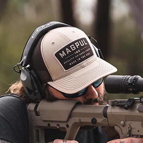Magpul Trucker Hat Snap Back Baseball Cap, One Size Fits Most - color: Go Bang Khaki