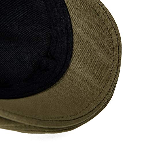 VOBOOM Men's Cotton Flat Ivy Gatsby Newsboy Driving Hat Cap - color: Green