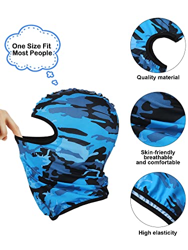 Geyoga 12 Pcs Ski Mask Balaclava Full - color: Camouflage Color