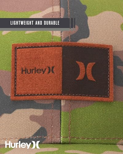 Hurley Mens Trucker Hat Fairway Mesh Quick-Dry Trucker Hat, Snapback - color: Camo