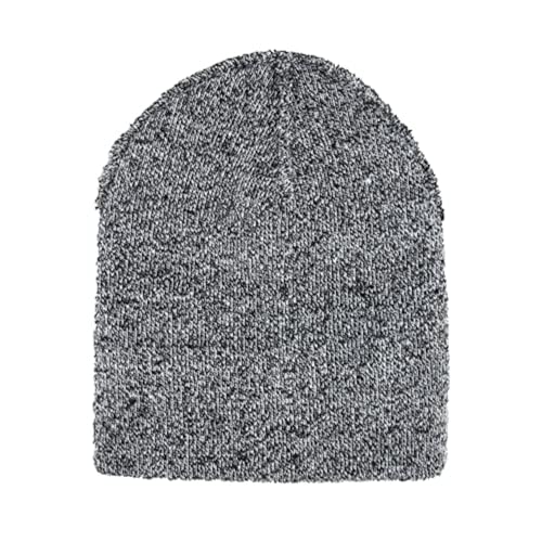 Levi's Mens All-Season Hero Beanie Soft Knit Cuffed Winter Hat, Warm & Comfortable Everyday Style - color: Marled Grey