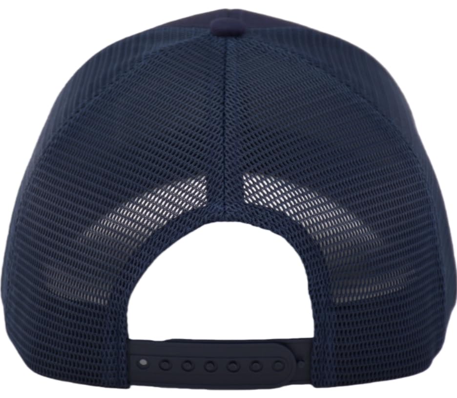 TSSGBL Classic Plain Baseball Cap, Small/M-L/XL-3XL Big Head Fit, Unisex Adjustable Cotton Structured Golf Dad Hat - color: Mesh Navy, size: XX-Large
