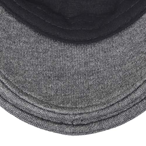 VOBOOM Men Newsboy Cap Cotton Flat Ivy Gatsby Driving Hat - color: Dark Grey
