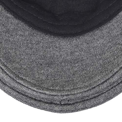 VOBOOM Men Newsboy Cap Cotton Flat Ivy Gatsby Driving Hat - color: Dark Grey